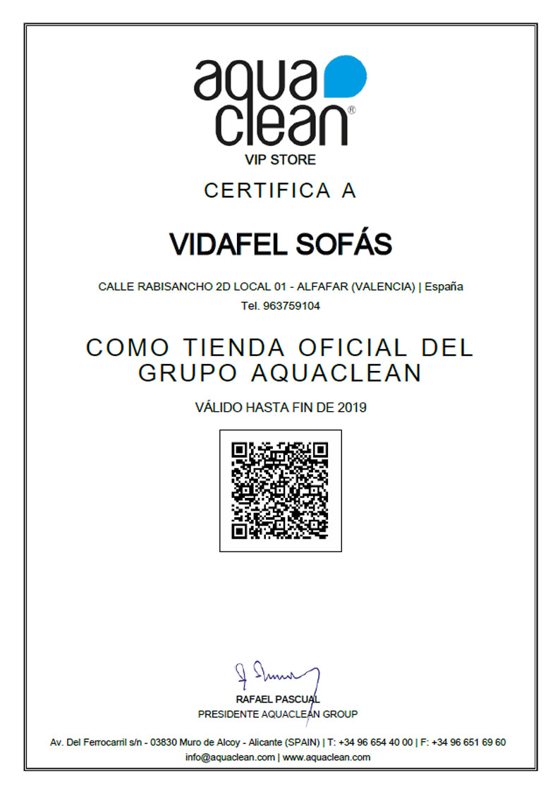 VIDAFEL | Distribuidor Oficial telas Aquaclean Visual Valencia
