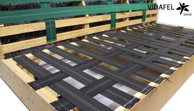Armazón cinchado de calidad VIDAFEL Sofás